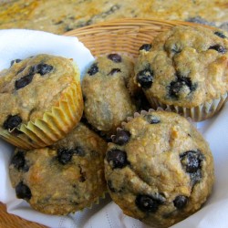 heart-healthy  berry orange muffins