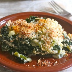 Tuscan Kale Gratin For Two
